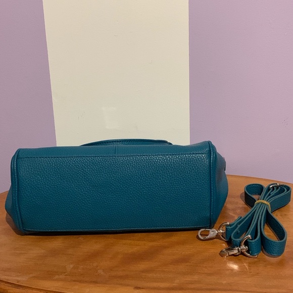 Thirty One Mini Diamond District Teal Purse Bag - Picture 8 of 8